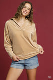 Classic Thermal Collared Long Sleeve Shirt