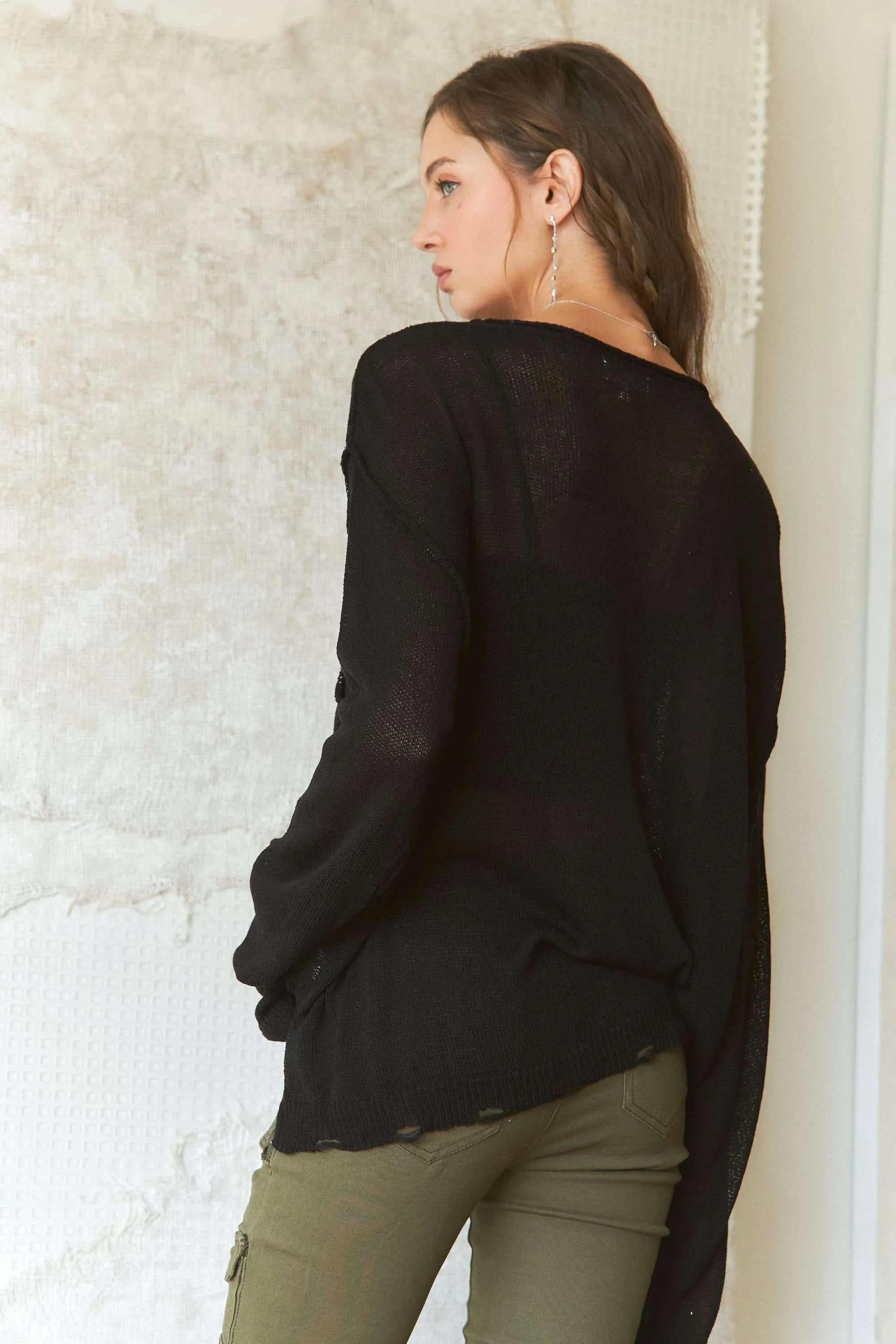 Vintage Edge Lightweight Sweater