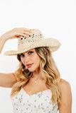 Braided Brim Western Cowboy Sun Hat