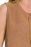 Tie Front Sweater Vest