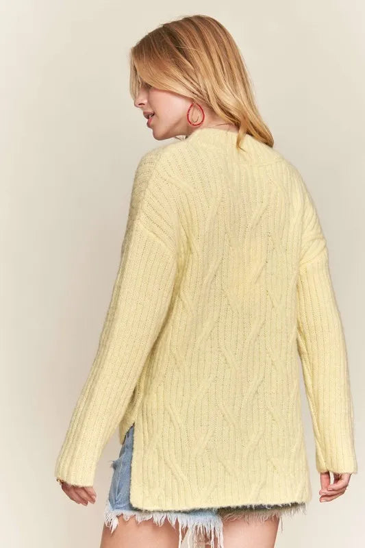 Hi Low Hem Comfy Sweater