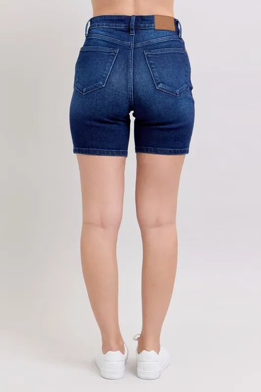 High Waist V-Front Bermuda