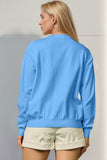 Full Size Sequin Nutcracker Long Sleeve Sweater