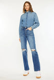 Retro High Waist Boyfriend Jeans