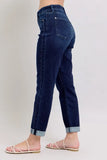 Full Size High Waist Boyfriend Jeans Plus Size