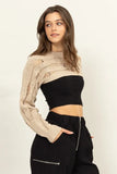 Open Knit Shrug Sweater