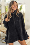 Fleece-Lined Quarter-Zip Sweatshirt