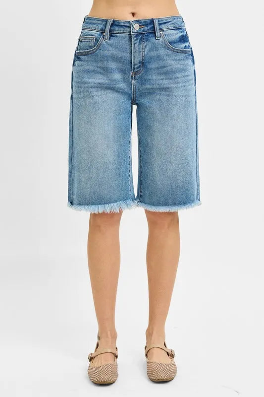 Tummy Control Mid Rise Fit Bermuda