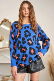 Warm & Soft Leopard Sweater Top