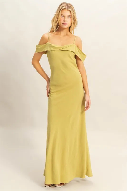 Flattering Fit Cami Maxi Dress