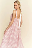 Smocked Sleeveless Maxi Cami Dress