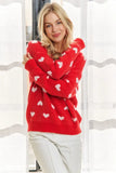 Heart Cutesy Sweater Top