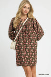 Tie-Neck Babydoll Dress