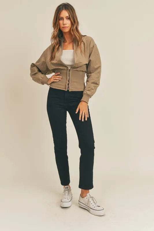 Long Sleeve Two Way Jacket