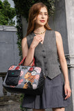 Eco-Leather Boston Bag