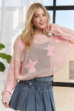 Full Size Lightweight Loose Knit Sweater