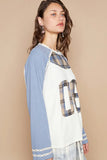 Vintage Raglan Sleeve Baseball Tee Number 08