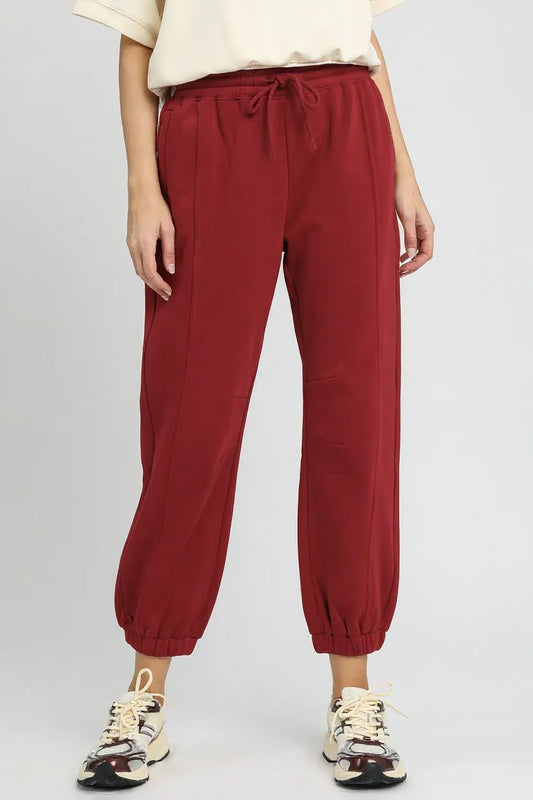Cozy Fleece Joggers with Adjustable Drawstring