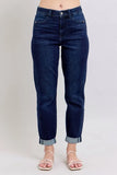 Full Size High Waist Boyfriend Jeans Plus Size