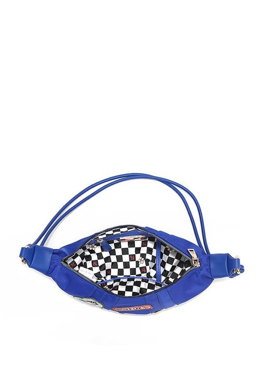 Color Patch Croissant Bag