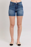 Full Size High Waist Denim Shorts Plus Size