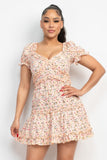 Whimsical Floral A-Line Mini Dress