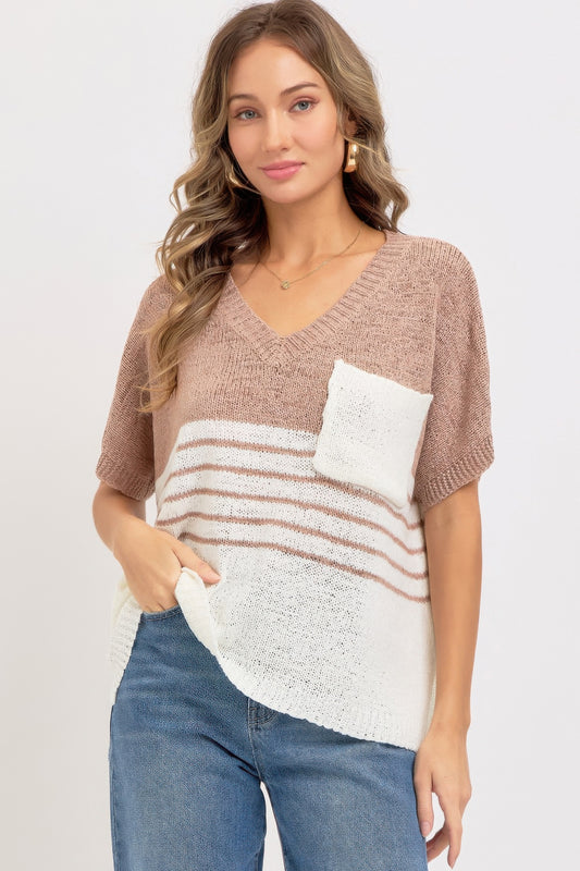 Laid-Back Oversized Knit Sweater