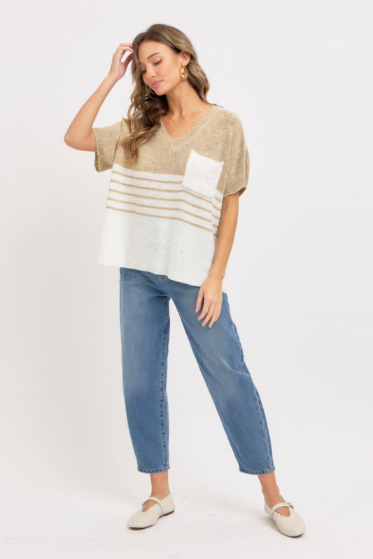 Effortlessly Relaxed Knit Top