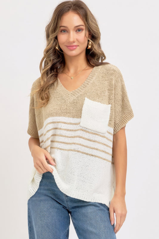 Effortlessly Relaxed Knit Top