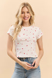 Short Sleeve Printed Baby Tee