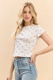 Short Sleeve Printed Baby Tee