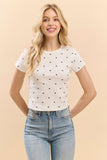 Short Sleeve Printed Baby Tee