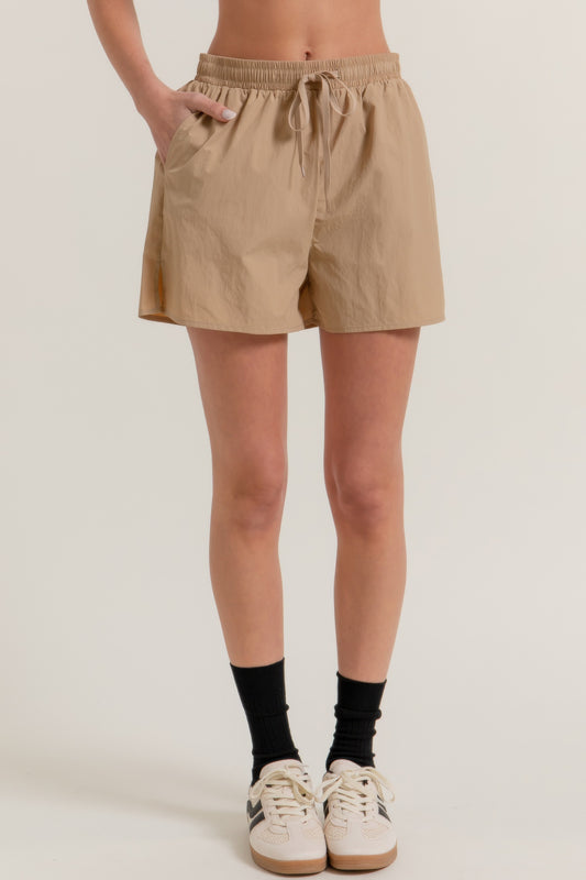 Anorak Performance Side Slit Training Shorts