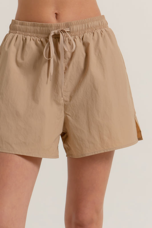 Anorak Performance Side Slit Training Shorts