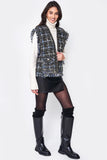 Contemporary Tweed Vest
