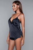 Luxe Satin Cami and Shorts Loungewear Set