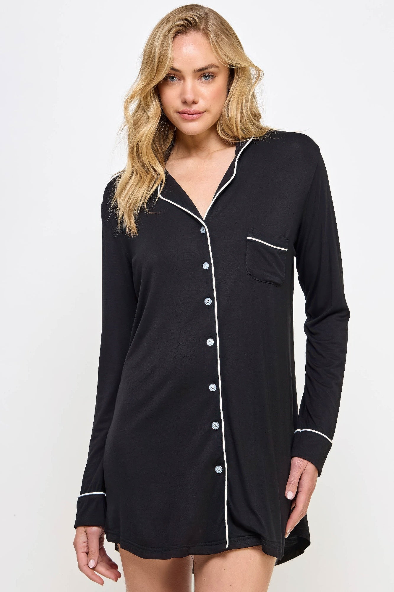 Serene Comfort Nightwear Shirt
