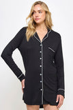 Serene Comfort Nightwear Shirt