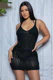 Josephine Crochet Mini Dress Cover Up