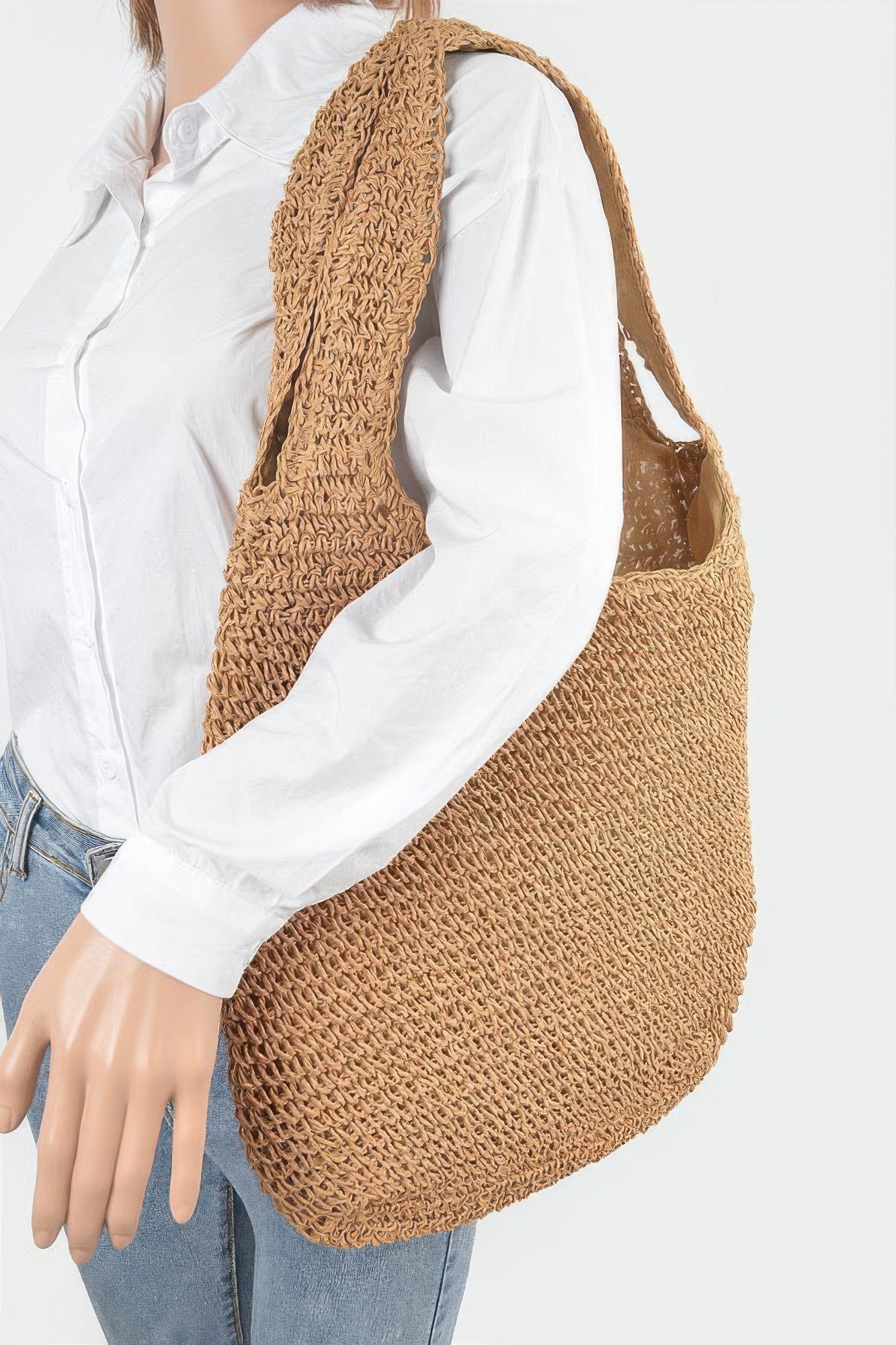 EcoChic Boho Shoulder Bag