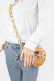 EcoChic Luxe Bamboo Chain Purse