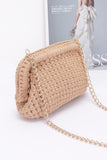 Elegant Braided Cotton Evening Clutch