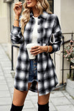 Rustic Single Pocket Button Down Relaxed Outerwear