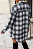 Rustic Single Pocket Button Down Relaxed Outerwear