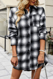 Rustic Single Pocket Button Down Relaxed Outerwear