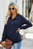 Quilted Zip-Up Jacket with Charming Pocket Details