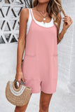 Chic Scoop Neck Loose Fit Spaghetti Strap Romper