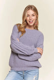 Puff Sleeve Cozy Sweater Top
