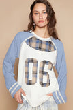 Vintage Raglan Sleeve Baseball Tee Number 08