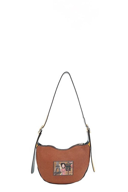 Eco-Leather Saddle Bag